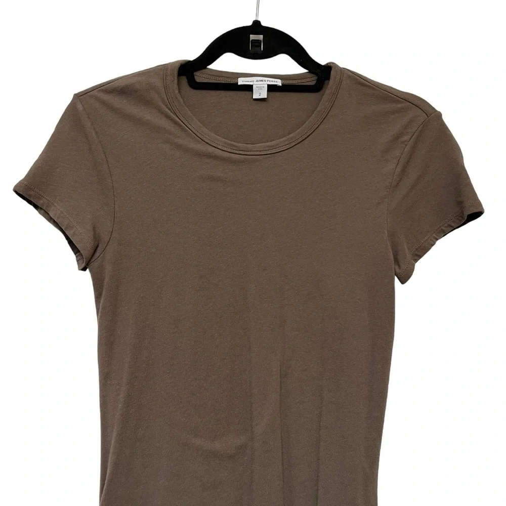 James Perse Classic Skinny Dress - Army Green - Size 2 (S/M) - Picture 7 of 15